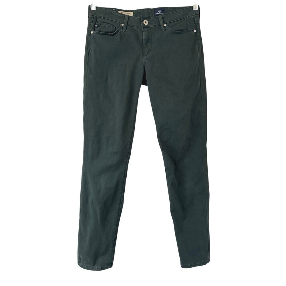 AG Adriano Goldschmied Stevie Green Slim Straight Jeans Women’s Size 26R